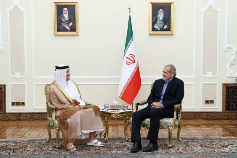 Iran’s Pezeshkian says world must unite to stop Gaza ‘genocide’