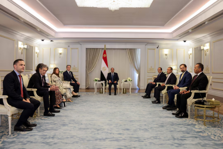 Blinken in Egypt seeking progress towards Gaza ceasefire deal