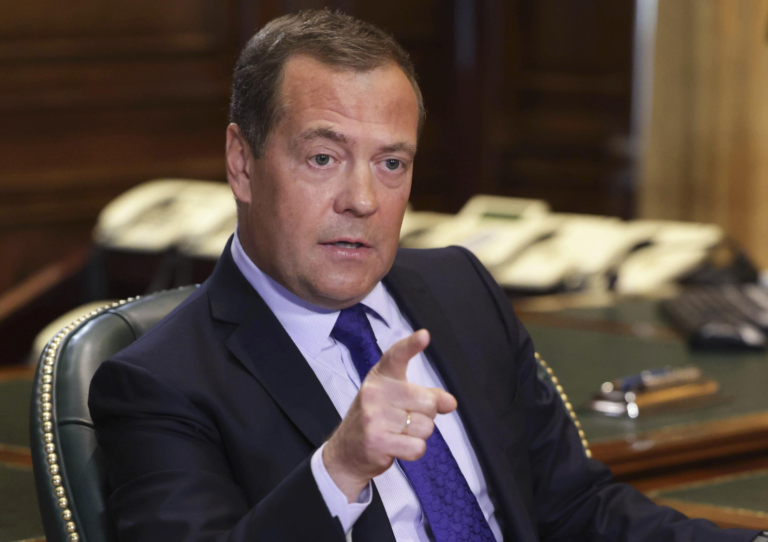 Russia’s Medvedev Says There Will No Talks with Ukraine After Kursk Incursion 