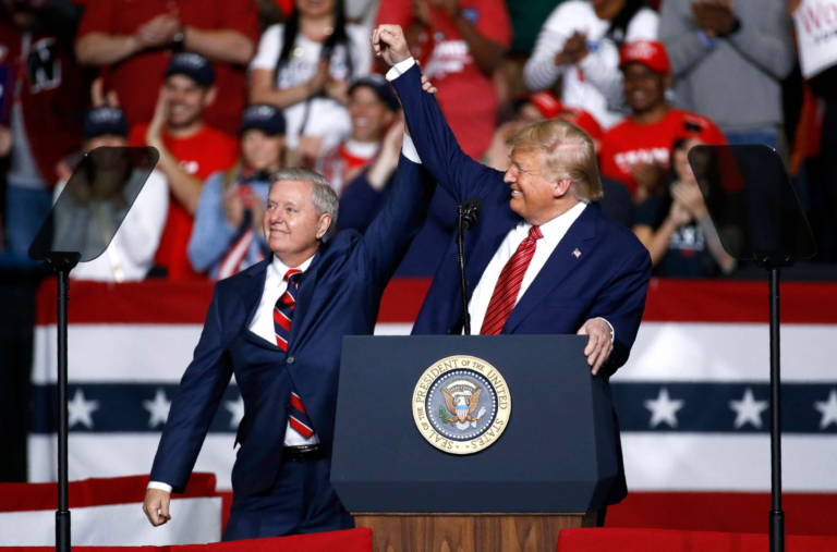 Lindsey Graham warns Trump ‘the provocateur’ in danger of losing election
