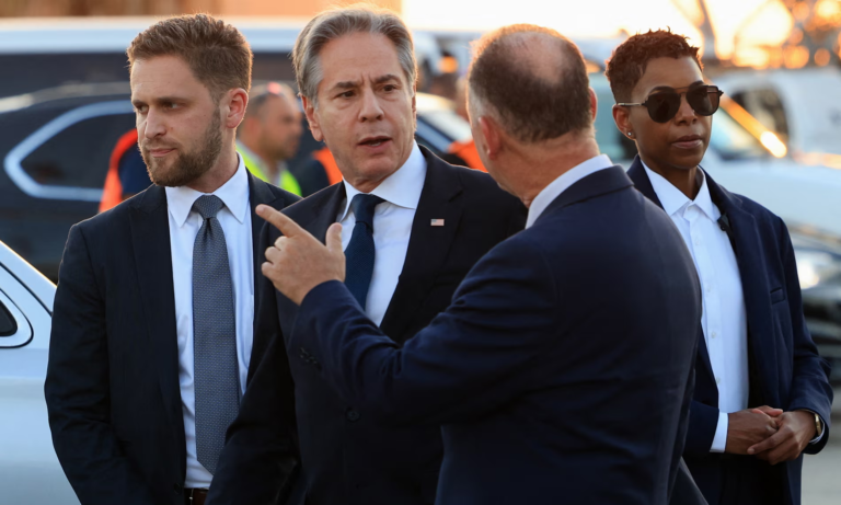 Blinken arrives in Israel for 11th-hour talks on Gaza ceasefire deal