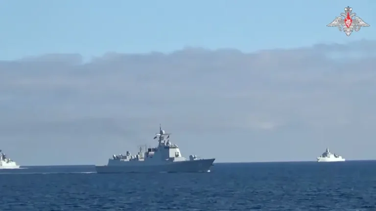 Russian, Chinese ships conduct joint drills in Pacific, Russia’s agencies report