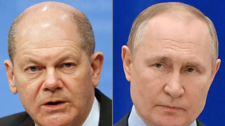 Germany’s Scholz calls Russia’s Putin in first such conversation in two years