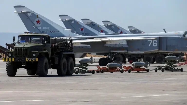 Russian military says bombing anti-government forces in Syria