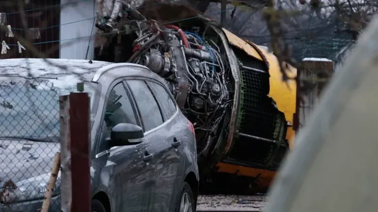 DHL cargo plane crashes into a house in Lithuania, killing at least 1
