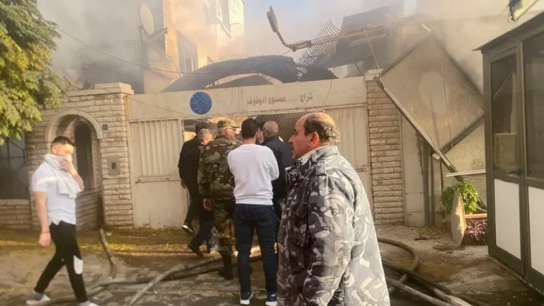 Israeli attack targets Damascus suburb of Mazzeh