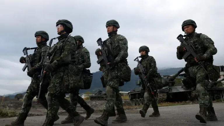 Taiwan holds air defense drill ahead of president’s Pacific trip