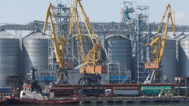 Russian strikes have damaged 321 Ukrainian port infrastructure facilities, Zelenskyy says