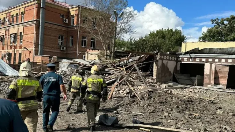 Industrial facility damaged in missile attack on Russia’s Taganrog: Officials