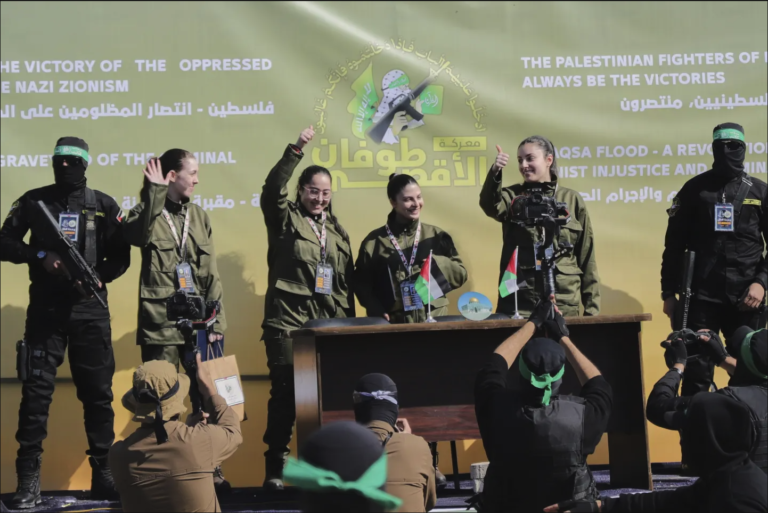 Hamas frees 4 female Israeli soldiers in exchange for 200 Palestinian prisoners as ceasefire holds