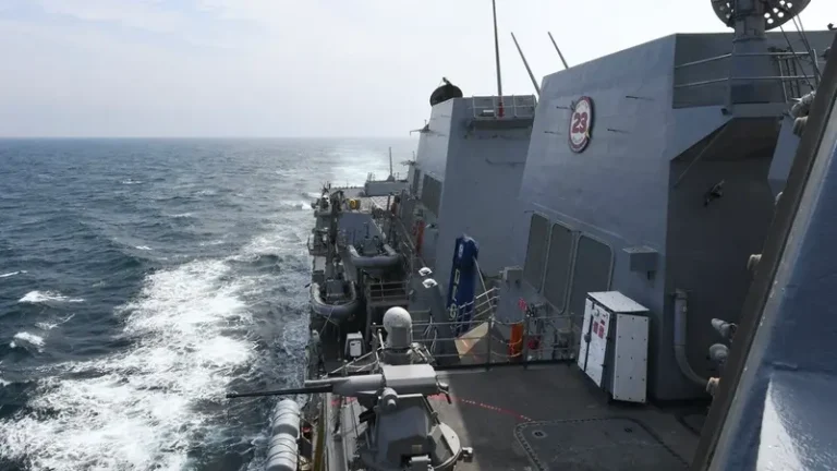First US Navy ships sail through Taiwan Strait since Trump inauguration