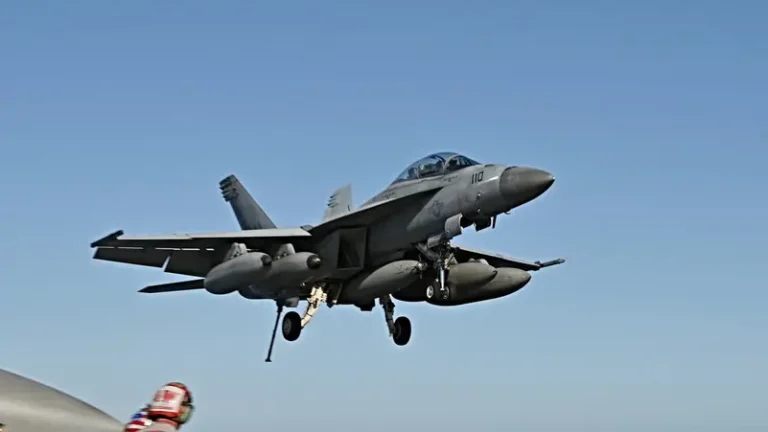 Yemen’s Houthis launch missiles at US fighter jet