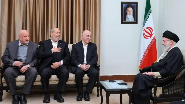 Iran leader Khamenei meets top Hamas leaders in Tehran