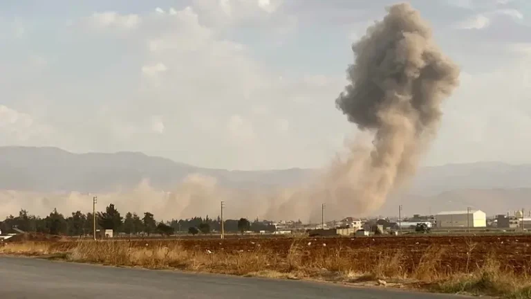 Lebanon official media report three Israeli airstrikes in country’s east