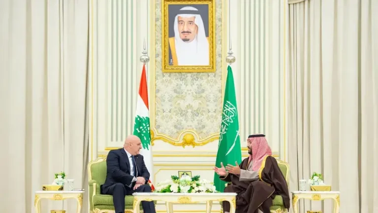 MBS, Aoun review bilateral ties between Saudi Arabia and Lebanon, means of enhancing them