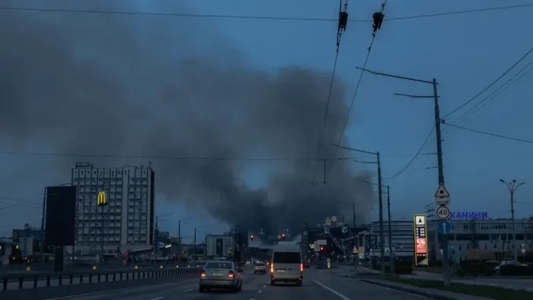 Explosions heard in Kyiv as Ukraine capital under Russian missile attack