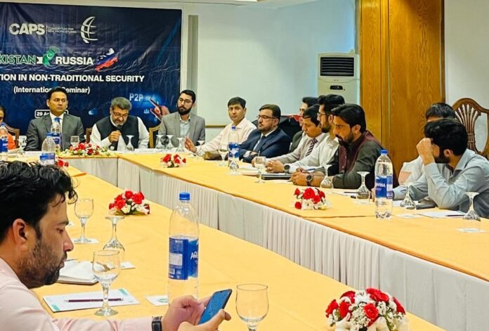 CAPS hosts seminar ‘Pakistan-Russia Cooperation in Non-Traditional Security’