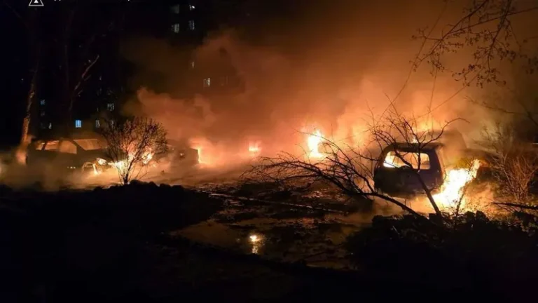 At least 22 injured in Russian drone attack on three Ukrainian cities