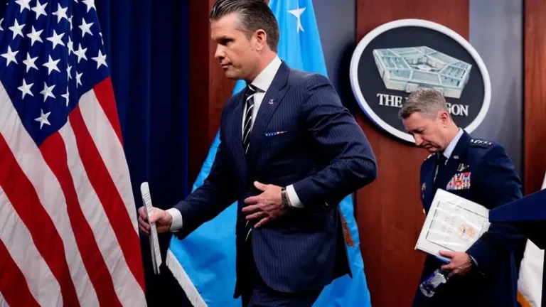Pentagon says US is not seeking regime change in Iran after massive bombing operation