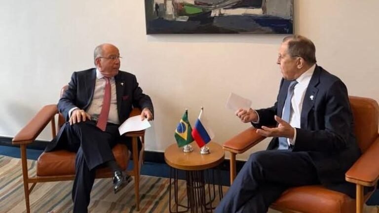 Russian FM Sergey Lavrov’s meeting with Minister of Foreign Affairs of the Federative Republic of Brazil Mauro Vieira