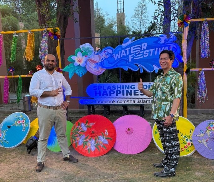 Connecting Thai-Pak Hearts and Souls through the joy of Cinema and Water Splashing