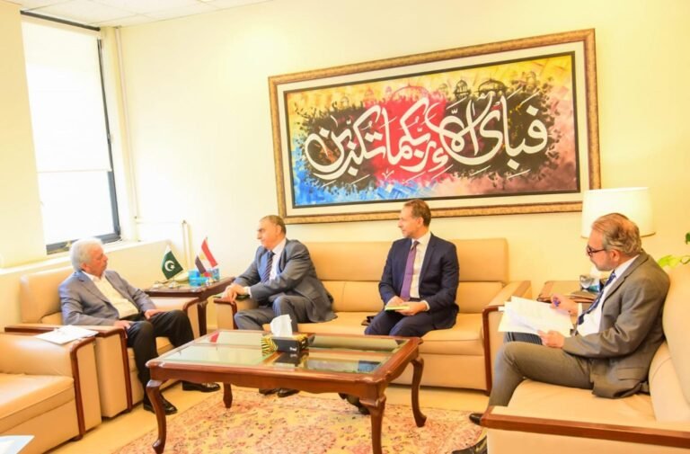Minister Rana Tanveer, Egyptian Envoy discuss joint efforts in seed development, irrigation, and food security