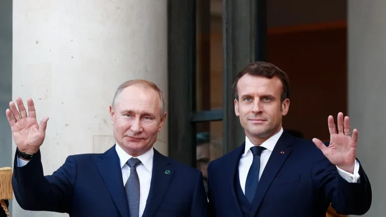 Putin, Macron speak over phone for first time since September 2022
